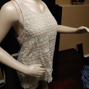 Beige, lacey camisole